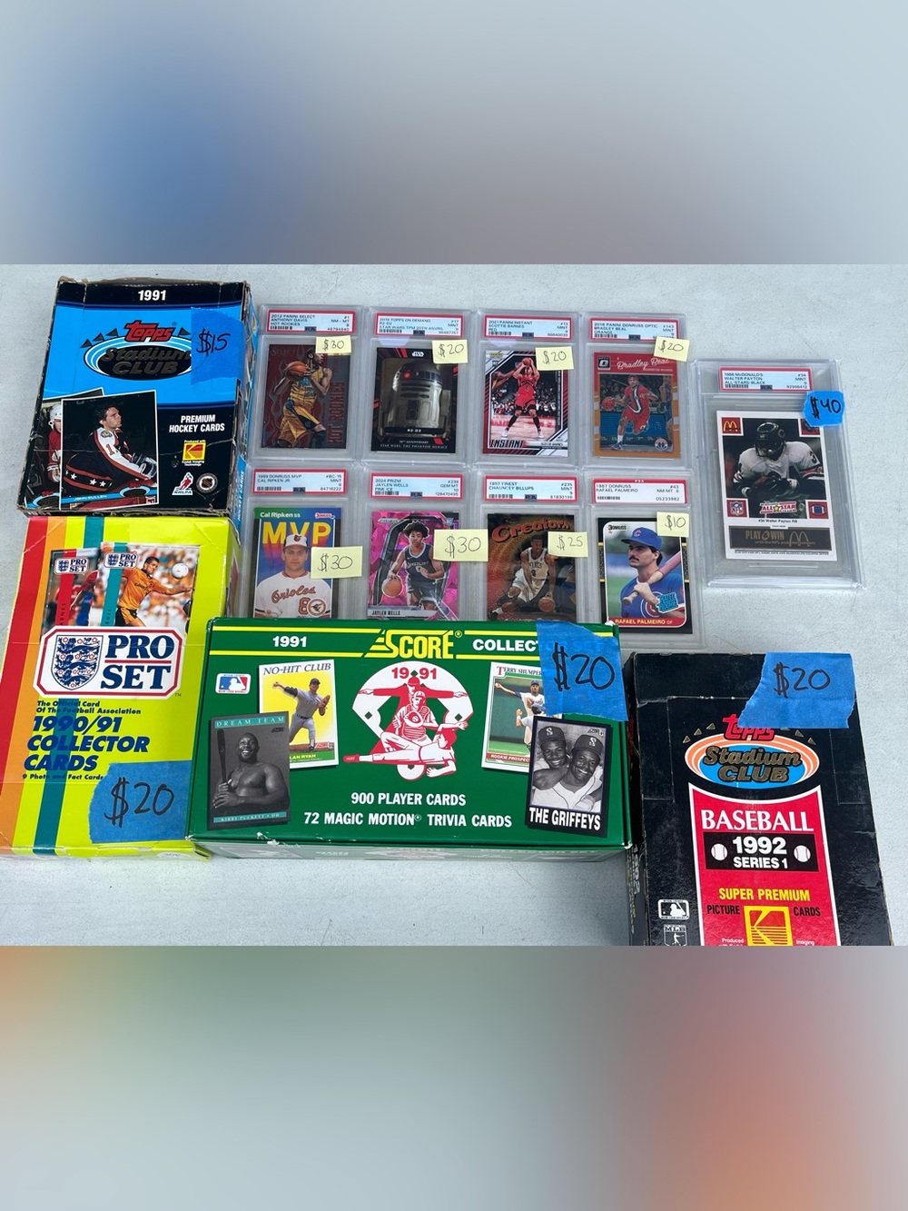Mixed Sports Card Lot